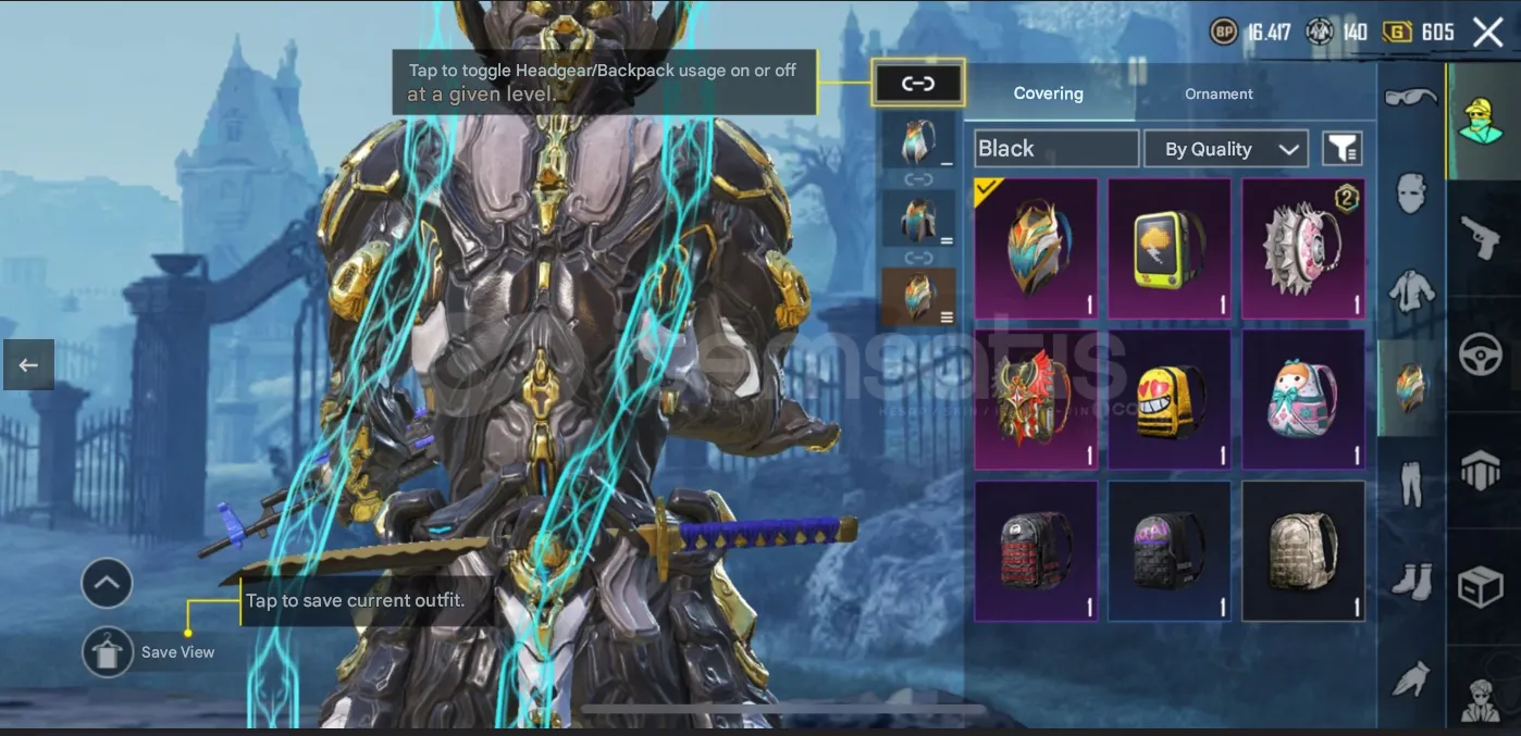 PGM578 Level 59 | Legendary Cyber Warrior Set | Tatli Anlar Buggy | Multiple Backpack Skins (G)
